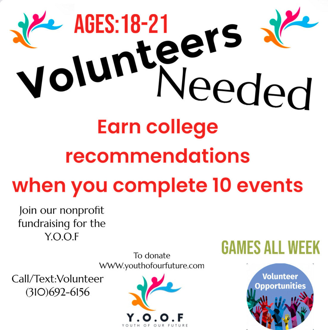 Join Y.O.O.F: A Call to Action for Youth Volunteers